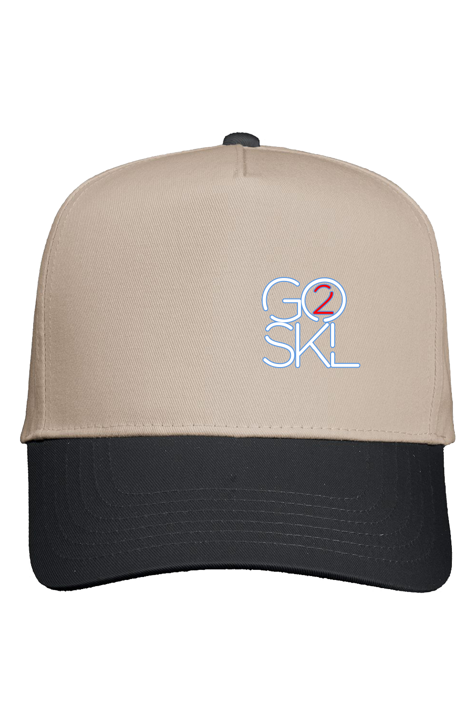Five Panel Two Tone Cap