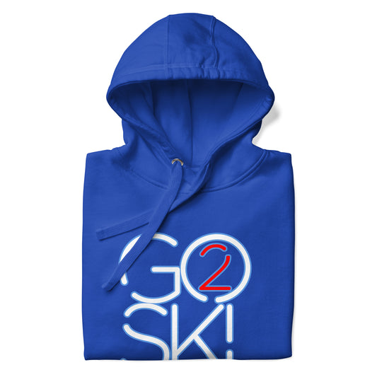 Go2SkL Signature Unisex Hoodie – Royal Blue